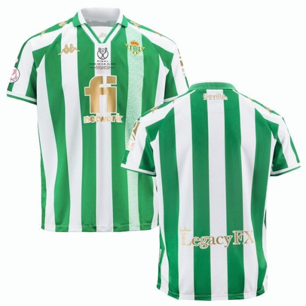 Real Betis Soccer Jersey Copa del Rey Final Replica 2021/22